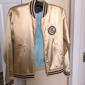 Rare Gold Stussy Jacket